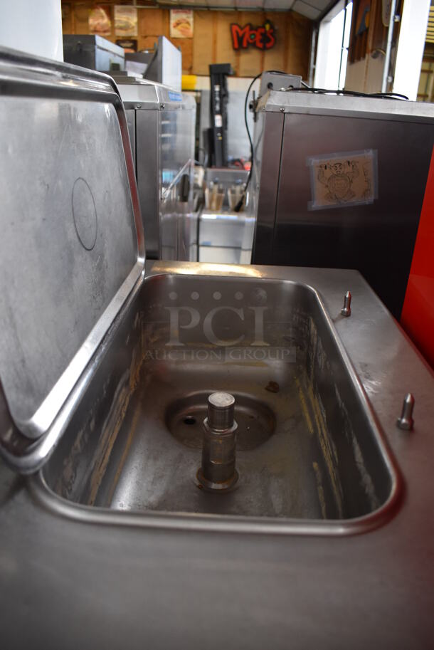Taylor H60-27 Stainless Steel Commercial Water Cooled Single Flavor Soft Serve Ice Cream Machine on Commercial Casters. 208-230 Volts, 1 Phase. 19x32x60 - Image 6 of 11