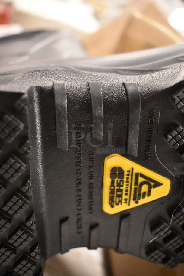 PALLET LOT of 27 BRAND NEW Boxes Including 3 Box Lancaster Table 164TCOLROD25 Lancaster Table & Seating 25 3/16" Standard Height Table Base Column and Rod, Waterloo 8" Center Faucet, 433NHTBIO EcoChoice 1/6 Standard Size Biodegradable Standard-Duty Plastic T-Shirt Bag - 500/Case, 2 Box Choice Medium Weight Cutlery Kits, 127PL2 Choice PET Plastic Lid for 1.5 to 2.5 oz. Souffle Cup / Portion Cup - 2500/Case, M1017-2X Malt Impact ProMax M1017-2XL White Microporous Zipper Front Long Sleeve Coveralls with Elastic Wrists and Ankles - 2XL, 3511470672 Cooking Performance Group 3511470672 U Type Burner Assembly CBL / CBL Countertop Charbroilers and G / GT Countertop Griddles, 129MCS28B Choice Black Rectangular Heavy Weight Container, 2 Box 130HSBK1M Visions Black Heavy Weight Plastic Teaspoon - Case of 1000, 500CC9 Choice 9 oz. Clear PET Customizable Plastic Squat Cold Cup - 1000/Case, 750DI1145SD 10" x 14" x 5" 18 Gauge Stainless Steel One Compartment Drop-In Sink. 27 Times Your Bid! - Image 10 of 12