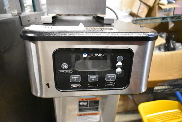 2020 Bunn ICB SH ENERGY STAR Stainless Steel Commercial Countertop Iced Tea Machine w/ Hot Water Dispenser. 120/208 Volts, 1 Phase.  - Image 4 of 6