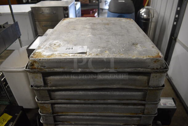 8 Metal Dunnage Racks. 20x25x4.5. 8 Times Your Bid!