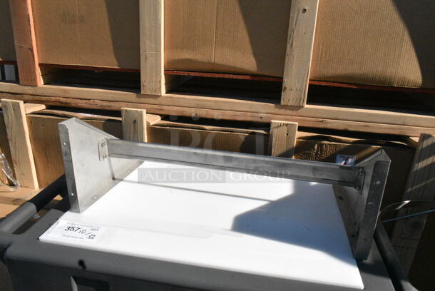 4 Various Metal Items Including Shelf. 4 Times Your Bid!  - Image 5 of 6