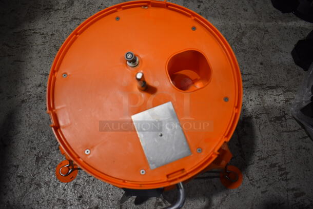 Dynamic Dynacube Orange Poly Countertop Vegetable Cutter. 22x19x14 - Image 6 of 6