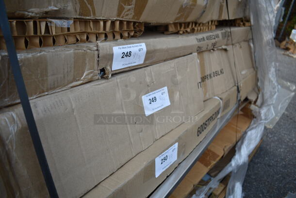BRAND NEW SCRATCH AND DENT! Regency 600PRW10SLKD 20 Pan Side Load Wire Bun / Sheet Pan Rack - Unassembled. May Be Missing Pieces.  - Image 2 of 3