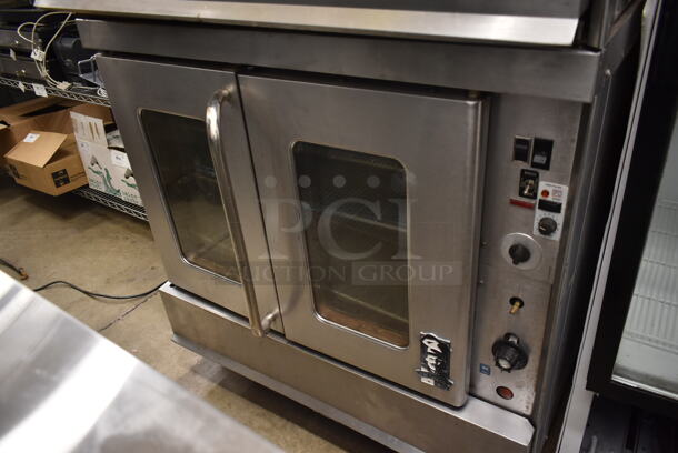 2 Montague Stainless Steel Commercial Natural Gas Powered Full Size Convection Ovens w/ View Through Doors and Metal Oven Racks. 2 Times Your Bid! - Image 3 of 6