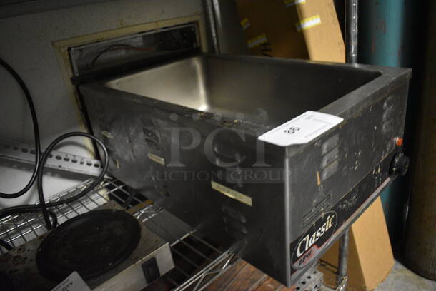 American Permanent Ware W-3V Stainless Steel Commercial Countertop Food Warmer. 120 Volts, 1 Phase. 14.5x23x9. Item Was in Working Condition on Last Day of Business. (kitchen) - Image 2 of 4