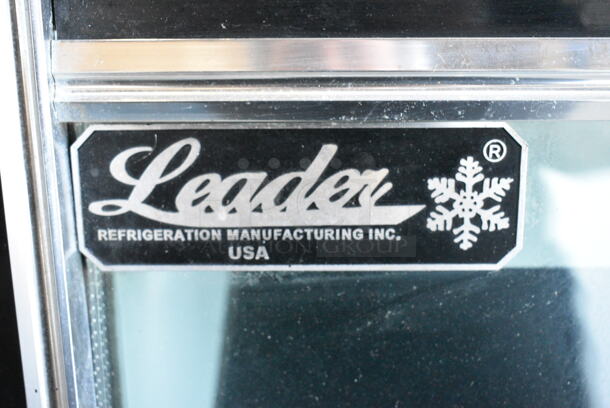Leader SDL72 S/C Metal Commercial Floor Style Deli Display Case Merchandiser. 115 Volts, 1 Phase. Tested and Powers On But Does Not Get Cold - Image 2 of 10