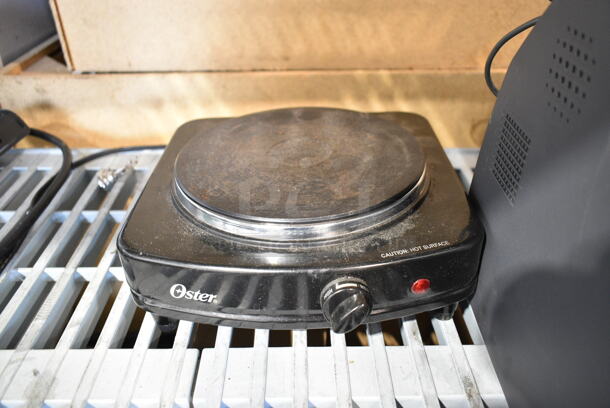 4 Various Items Including Star TSP100 Receipt Printer, Bunker Hill Security Digital Video Recorder, Oster Single Burner Range, Brother Intellifax 2820 Printer. 4 Times Your Bid!  - Image 9 of 12