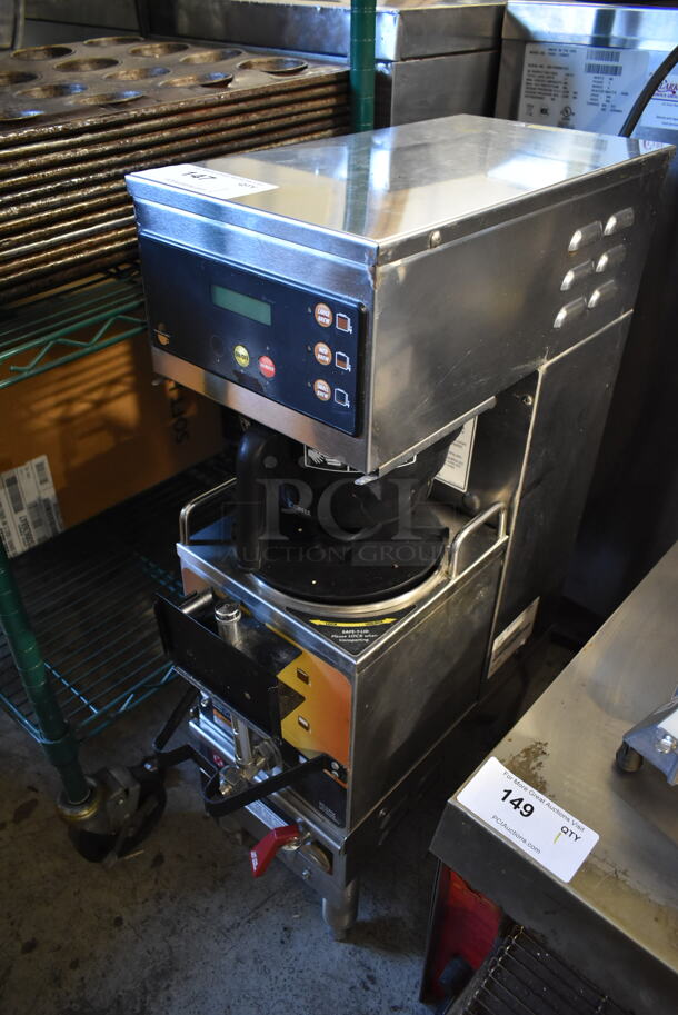 Curtis GEMSIF10A1015 Stainless Steel Commercial Countertop Coffee Machine w/ Hot Water Dispenser, Stainless Steel Satellite Server and Poly Brew Basket. 220 Volts. - Image 2 of 11