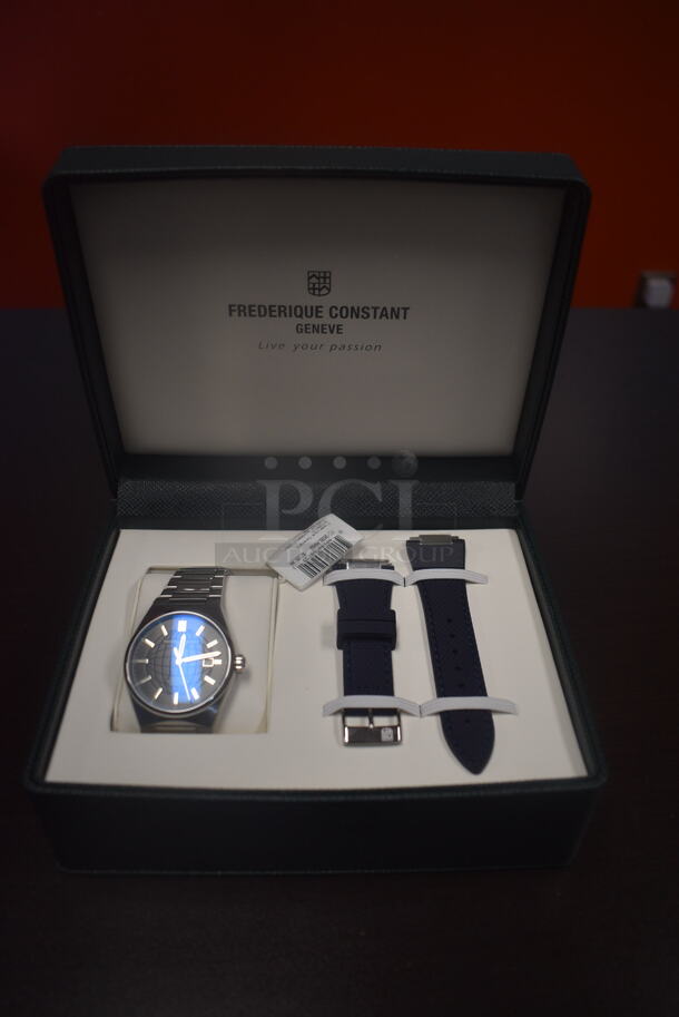 BRAND NEW IN BOX! Frederique Constant Highlife Automatic COSC FC-303BL4NH6B Watch