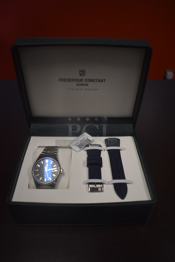 BRAND NEW IN BOX! Frederique Constant Highlife Automatic COSC FC-303BL4NH6B Watch - Image 1 of 8