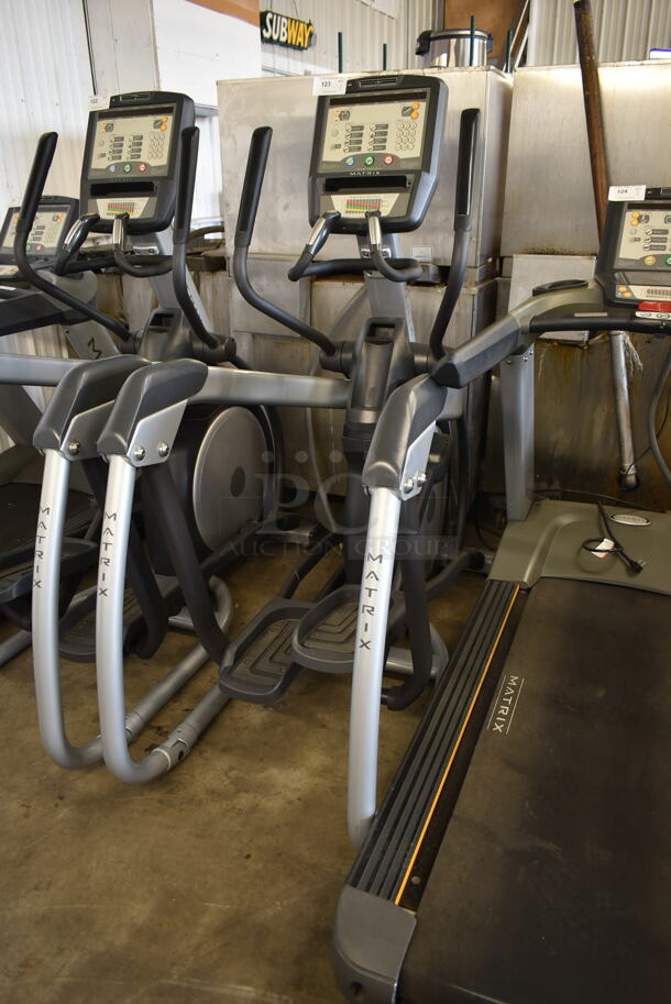 Matrix Commercial Floor Style Stepper Machine. Does Not Come w/ Power Cord. Tested and Working! - Image 1 of 5