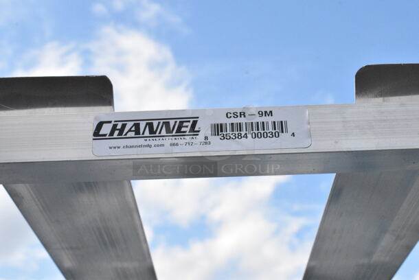 BRAND NEW! Metal Commercial #10 Can Rack on Commercial Casters. - Image 4 of 4