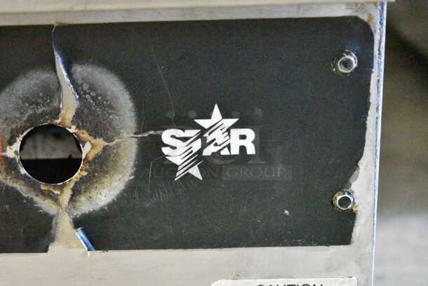 Star 624TA Stainless Steel Commercial Countertop Natural Gas Powered Flat Top Griddle. 20,000 BTU.  - Image 2 of 6