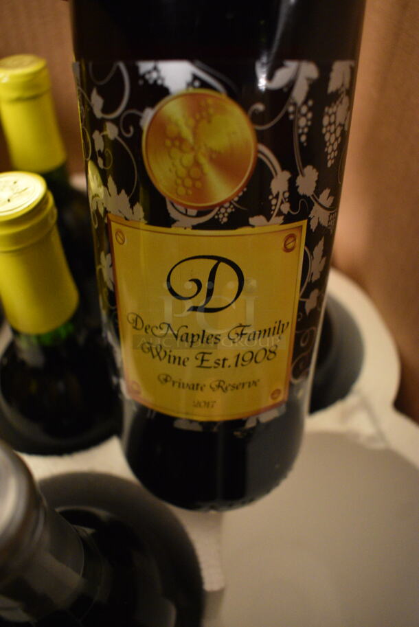 Box of DeNaples Family Wine Bottles! Includes Amarone and Private Reserve - Image 7 of 12