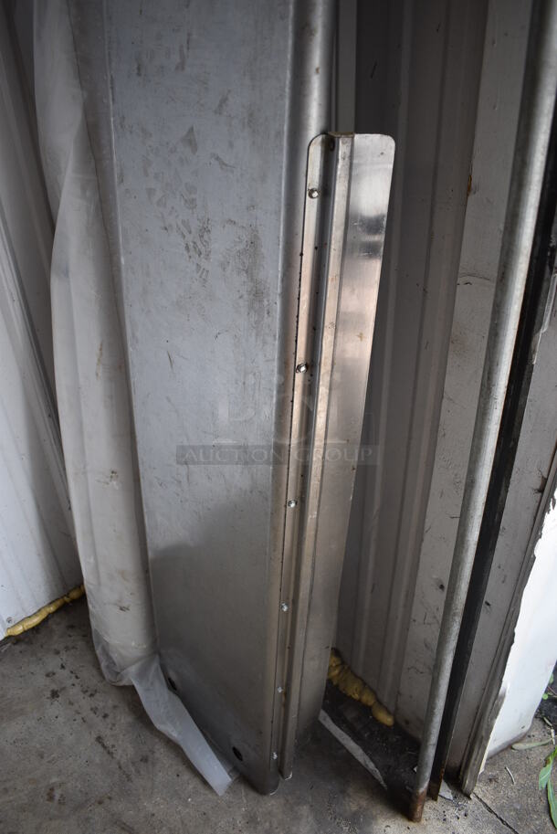 ALL ONE MONEY! Lot of Stainless Steel Shelf and Screen. Includes 84x12x4 - Image 4 of 4