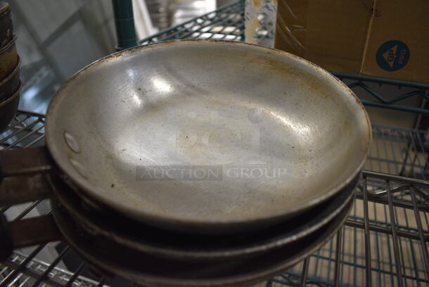 4 Metal Skillets. 14.5x8.5x1.5. 4 Times Your Bid! - Image 3 of 3