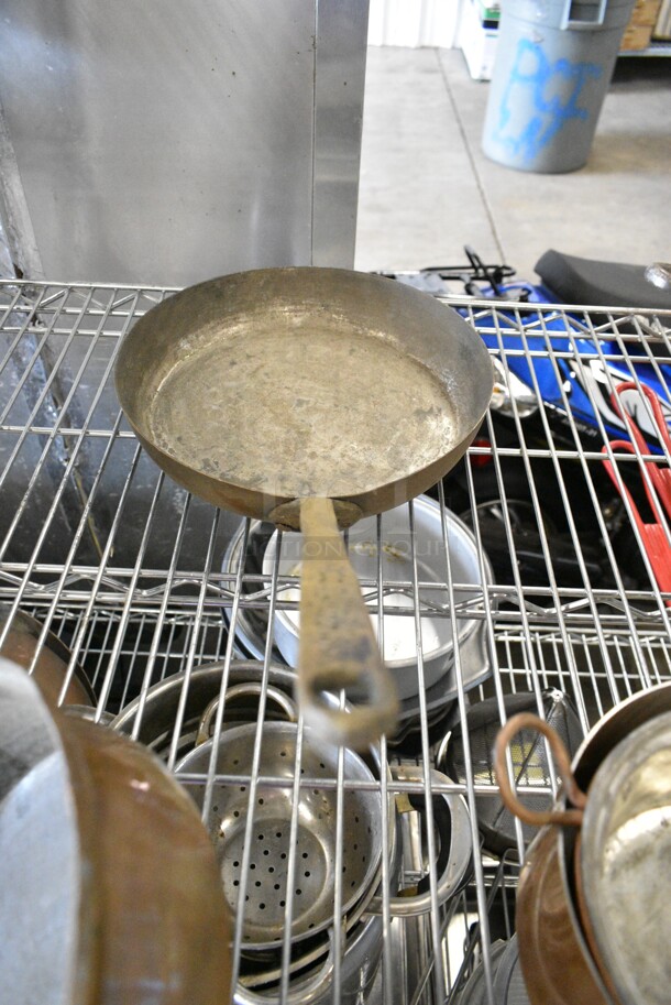 7 Various Metal Skillets. 7 Times Your Bid!  - Image 3 of 7