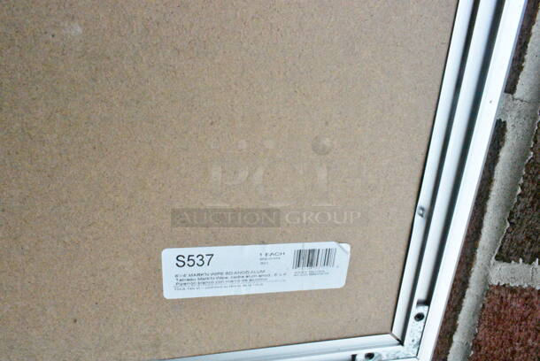 3 BRAND NEW SCRATCH AND DENT! S537 White Boards. 3 Times Your Bid! - Image 6 of 7