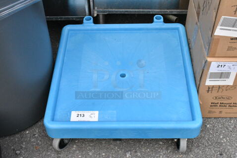 BRAND NEW! Blue Poly Dolly on Commercial Casters.