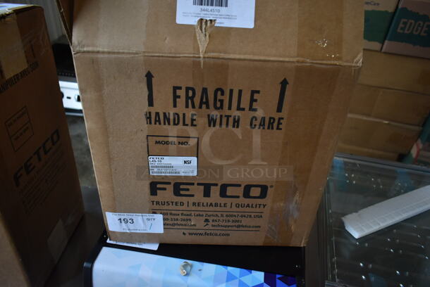 BRAND NEW SCRATCH AND DENT! Fetco L4S-10 Luxus 1 Gallon Stainless Steel Coffee Server - Image 9 of 11