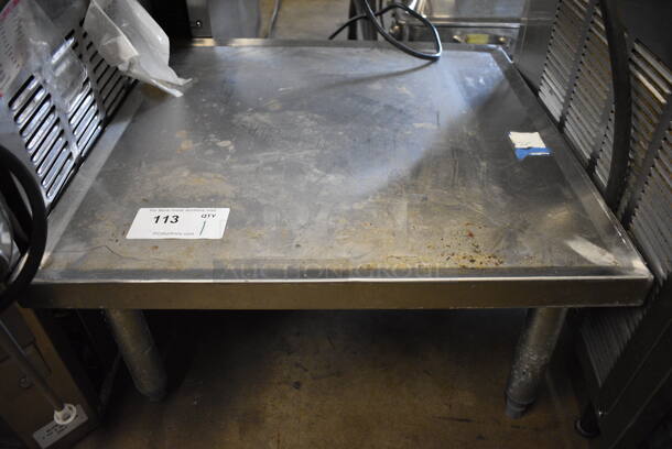Metal Equipment Stand. 24x24x12 - Image 1 of 3