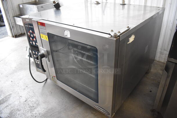 2011 Alto Shaam 7.14 ES Stainless Steel Commercial Electric Powered Combitherm Convection Oven w/ View Through Door and Metal Oven Racks. 208-240 Volts, 3 Phase. 42x40x32 - Image 2 of 8