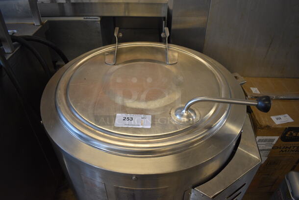 Legion Model LFC-20 Stainless Steel Commercial Floor Style Electric Powered Steam Jacketed Steam Kettle. 380 Volts, 3 Phase. 31x33x38 - Image 3 of 8