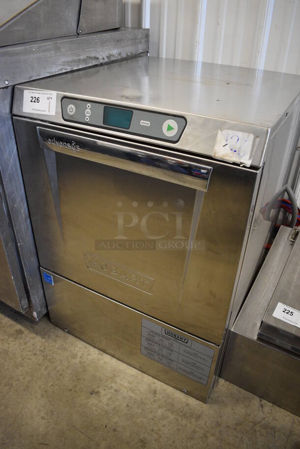 LATE MODEL! Hobart Advansys ENERGY STAR Stainless Steel Commercial Undercounter Dishwasher. 120/240 Volts, 1 Phase. 24x26x33 - Image 2 of 8