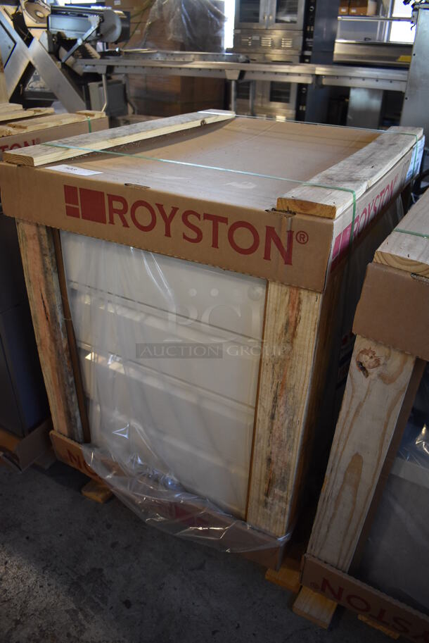 BRAND NEW IN CRATE! Royston 60015663-012 Metal 4 Drawer Cabinet. 24x29x29 - Image 2 of 5