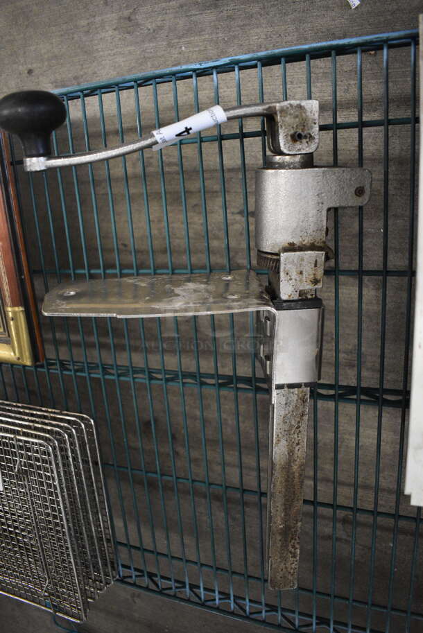 Metal Commercial Can Opener in Mount. 10x4x19 - Image 1 of 4