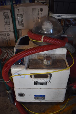 Cyclo Extract / All System Metal Commercial Central Vacuum Cleaner. 115 Volts, 1 Phase. 19x26x30. Cannot Test Due To Missing Power Cord