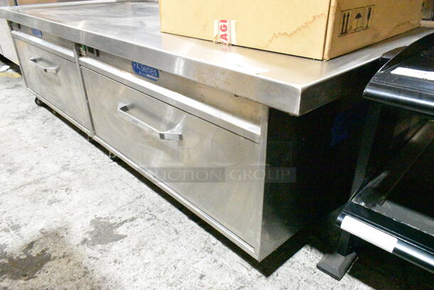 Randell FX Series 2 Drawer Chef Base on Commercial Casters. Tested and Working! - Image 2 of 7