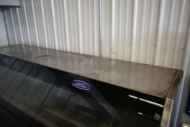 Metal Commercial Floor Style Warming Display Case Merchandiser. Cannot Test - Unit Was Previously Hardwired - Image 6 of 6