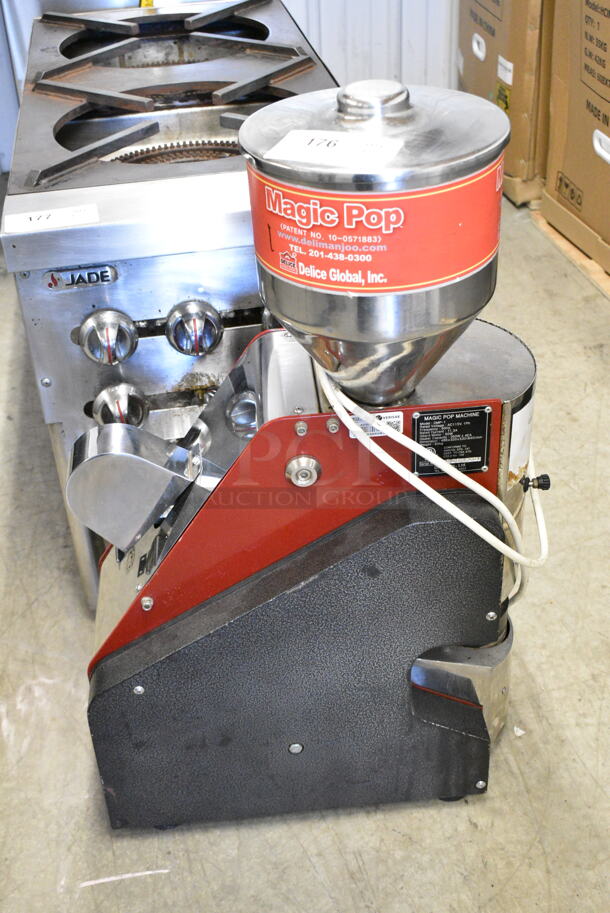 Magic Pop DMP-1 Metal Commercial Rice Cake Machine. 115 Volts, 1 Phase. Tested and Working! - Image 4 of 6