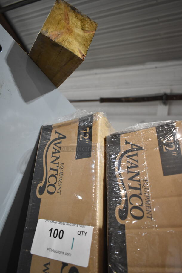 BRAND NEW IN BOX! Avantco 177SW72TCP Stainless Steel Commercial 72" High Wattage Strip Warmer with Toggle Controls. 120 Volts, 1 Phase. - Image 3 of 5