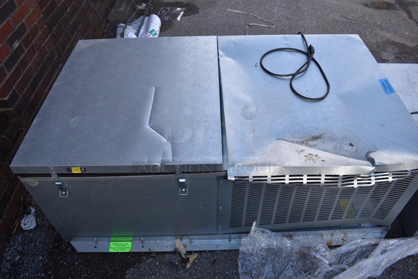 2 Norlake SELF CONTAINED Walk In Boxes; 6'x6'x7.5' Walk In Freezer w/ Copeland Compressor and Norlake Condenser and 6'x8'x7.5' Cooler w/ Copeland Compressor and Norlake CPB075DC-A Condenser. Both Walk Ins Come w/ Floors! 208-230 Volts, 1 Phase. 2 Times Your Bid! - Image 6 of 9