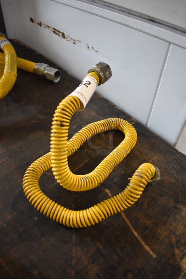 Yellow Gas Hose. 30" - Image 3 of 3
