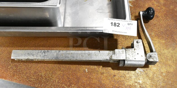 4 Various Items Including Metal Commercial Can Opener and 3 Stainless Steel Drop In Bins. 4 Times Your Bid! - Image 2 of 7