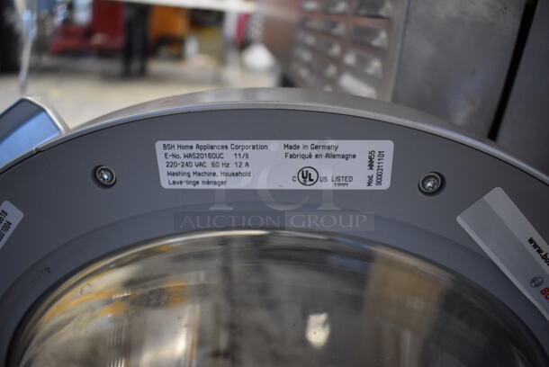 Bosch WNM55 Metal Front Load Washer. 220-240 Volts. 23.5x25x34 - Image 8 of 8
