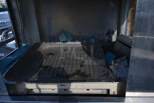 Hobart C44AW Stainless Steel Commercial Conveyor Dishwasher. 208 Volts, 3 Phase.  - Image 5 of 10