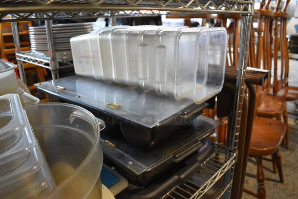 ALL ONE MONEY! Tier Lot of Various Items Including Poly Items; Drop In Bins, Container and Beverage Tumblers - Image 5 of 6