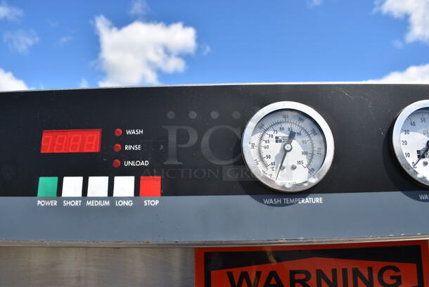 Douglas SD-20-ELEL Stainless Steel Commercial Floor Style Pot / Pan Washer. 480 Volts, 3 Phase. 50x36x70 - Image 8 of 10