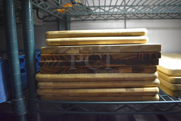 10 Various Wooden Cutting Boards. Includes 11.5x16x1. 10 Times Your Bid! (kitchen) - Image 3 of 3