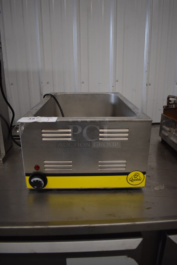 Adcraft FW-1200WF Stainless Steel Commercial Countertop Food Warmer. 120 Volts, 1 Phase. 14.5x23x9. Tested and Working! - Image 1 of 6