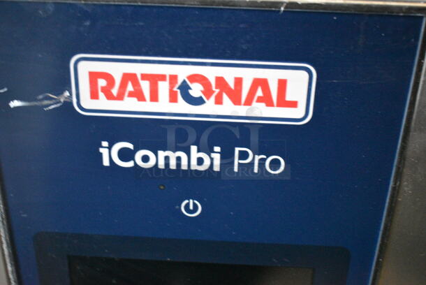 Rational LM100EE.AXXXX iCombi Pro Stainless Steel Commercial Countertop Electric Powered Combi Convection Oven. 440/480 Volts.  - Image 3 of 8