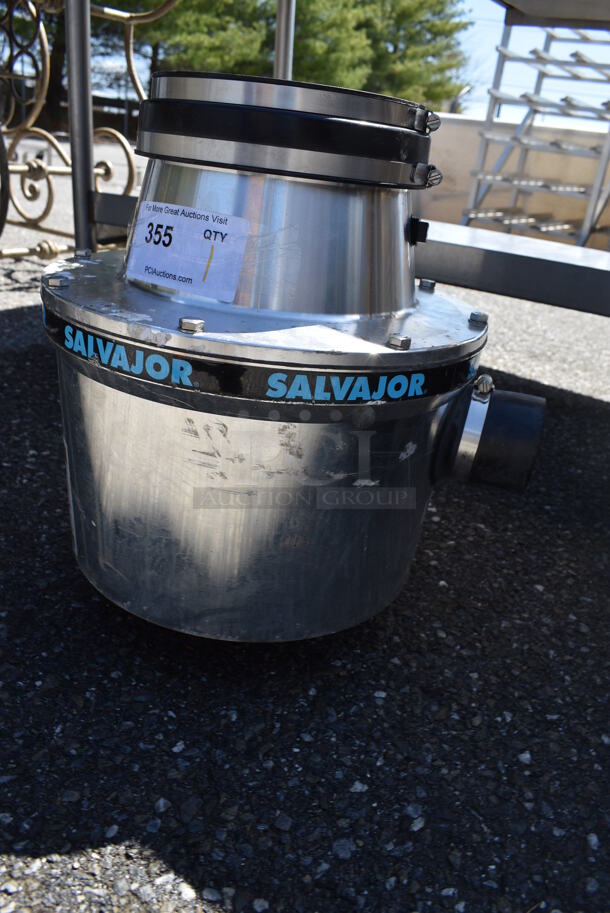 Salvajor Model 200 Stainless Steel Commercial Garbage Disposal. 208/230/480 Volts, 3 Phase.  12x14x16 - Image 2 of 4