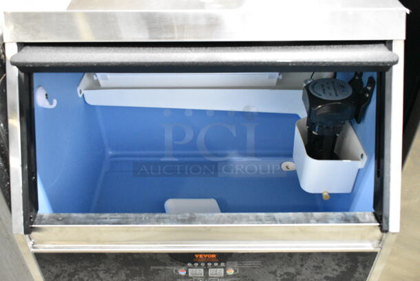 Vevor SSX300 Stainless Steel Commercial Self Contained Ice Machine. 115 Volts, 1 Phase.  - Image 6 of 7