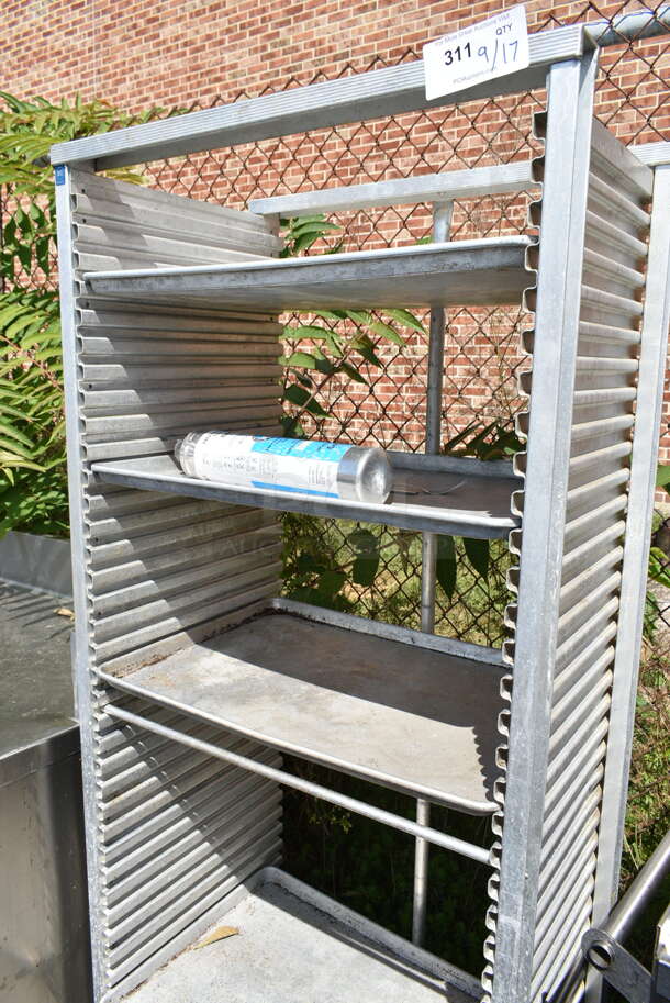 CresCor 2101841A Metal Pan Transport Rack on Commercial Casters.   - Image 3 of 5