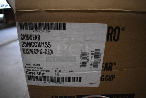 6 BRAND NEW IN BOX! Cambro Clear Poly Pitchers. 4x3x3. 6 Times Your Bid! - Image 3 of 3
