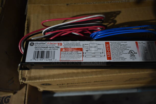 5 Boxes of 5 BRAND NEW! General Electric GE GE232MAXP-N/ULTRA UltraMax P Series T8 Ballasts. 5 Times Your Bid! - Image 4 of 6